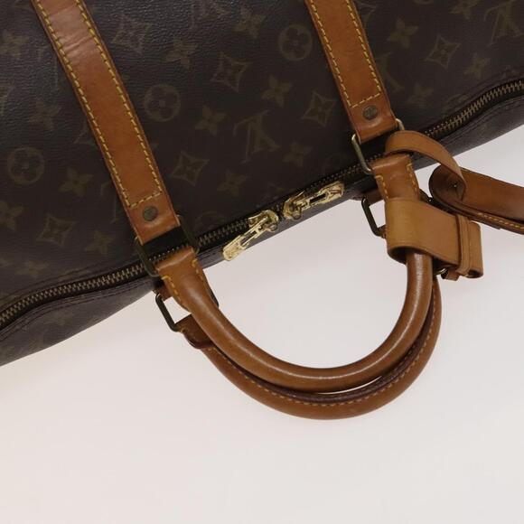 LOUIS VUITTON Monogram Keepall 55 Boston Bag M41424 - Picture 7 of 16